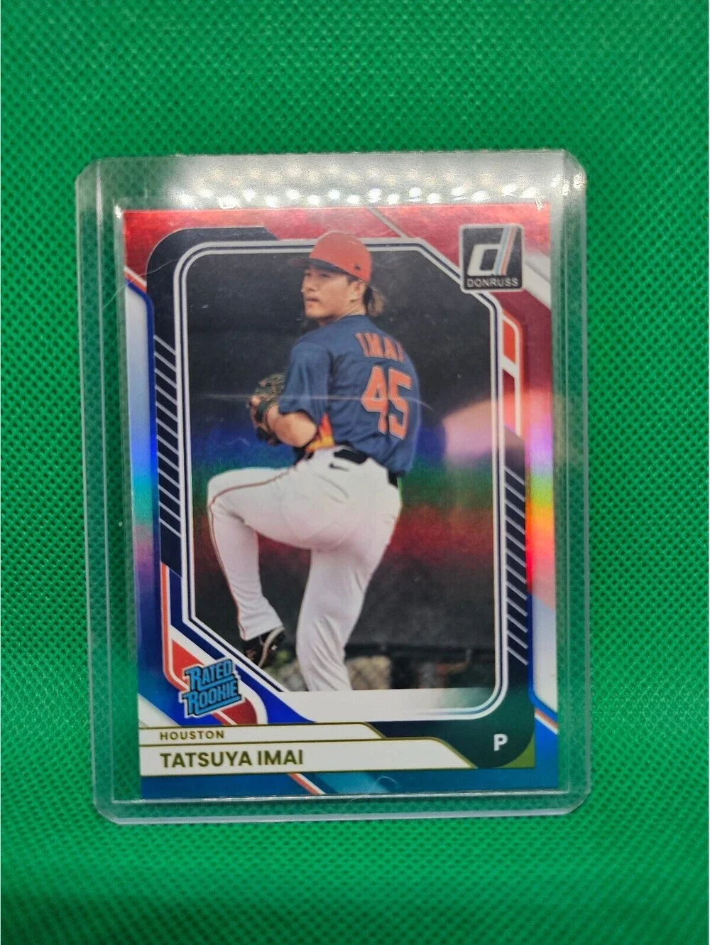 Tatsua Imai (RC) [Red/Blue Optic] #42 - 2026 Panini Donruss - Houston Astros
